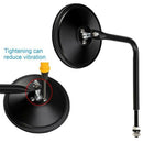 Door Off Mirror for Jeep Wrangler Side Mirrors Circular Rear View Quick Rel