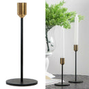 2x Iron Taper Candle Holder Candlestick Table Centerpiece Dinner Decor S+L