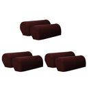 3 Pairs Stretch Polyester Sofa Armchair Slipcovers Couch Armrest Protector