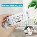 2X(Smart Wifi Switch Relay Tuya Smart Life App Works For Google Home Mini A