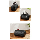 Fashion Women Shoulder Bag with Flower Pendant Ladies Totes Party Purse Bos