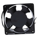 120x120x38mm 5 Blades Metal Frame Axial Flow Cooling Fan AC 220/240V 0.14A
