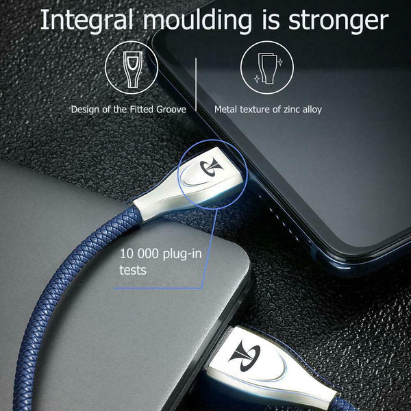 100cm/3.28ft USB/ Type C Cable 2.1A Fast Charging Data Line for Android Phones