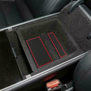 1Set Cup Holder & Center Console Car Mat Liner Accessories for Tesla Mod OGM