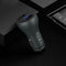GS-C0065 5V 4.8A 2 USB Car Charger Digital Display Durable Mobile Power Adapter
