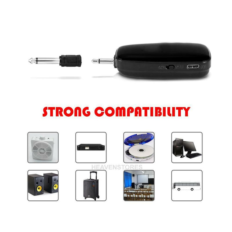 2.4 GHz Wireless Microphone Speech Headset Megaphone Radio Mic for Loudspeaker