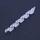 5pcs Bike Brake Cable Protector Anti-friction Bike Line Wrap(Transparent)