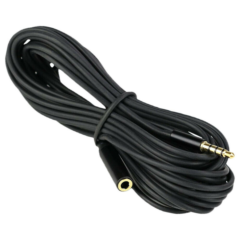 3.5mm TRRS to TRS Audio  Extension Cable Connector Wire 6 meters/19.68ft for