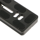 PU-100 Aluminium Quick Release Plate QR Clamp 100mm for Benro Arca Swiss Digital