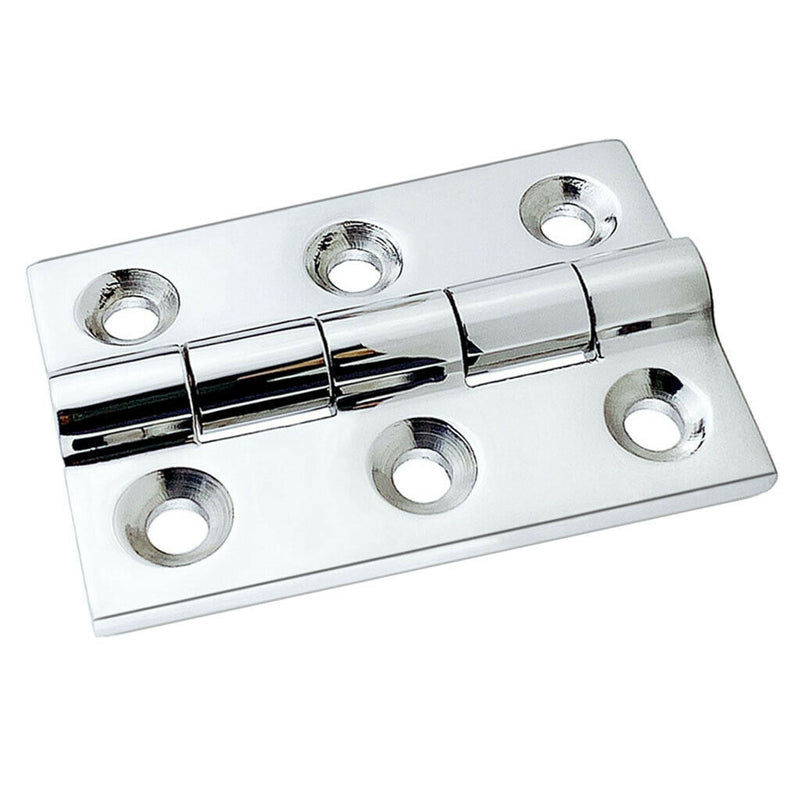 1 Set Marine Boat Deck Hinges Polished Satin Nickel Brushed Door Hinges 50x75 mm