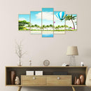 5pcs 5D DIY Full Drill Diamond Painting Beach Embroidery Cross Stitch Kits Decor