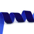 4x 5Yard 25mm Velvet Ribbon For Crafts Embellishments Wedding Decor Mixed
