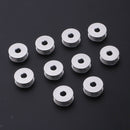 10Pcs Metal Sewing Machine Bobbins for White Singer  Husqvarna Viking