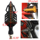 1Pair 13LED Motorcycle Turn Signals Light Replacement Yellow Indicator LightME