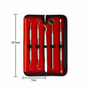 5PCS Dentist Tools Set Dental Tools Mouth Mirror Probe Oral Care D4H6