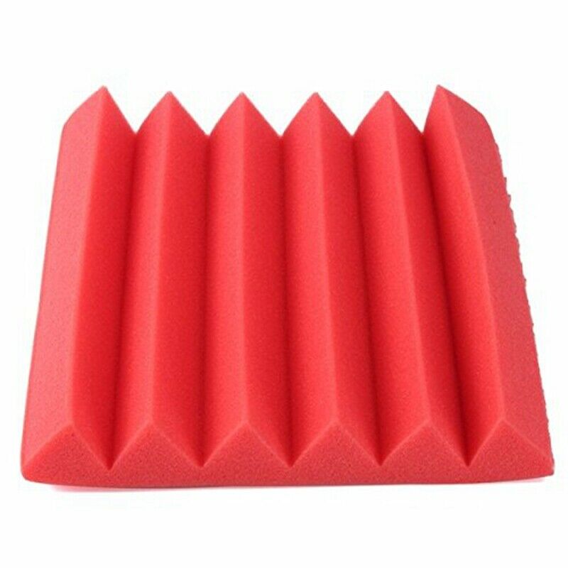 30X30X5Cm Soundproof Sponge,Six Slots Acoustic Foam Panel Stop Absorption S