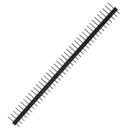 50PCS 40Pin Header Connector 2.54mm Single Row Male Pin Header Strip H8J4