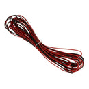 22 GAUGE 8M RED BLACK ZIP WIRE AWG CABLE POWER GROUND STRANDED tinned coppe T2H9