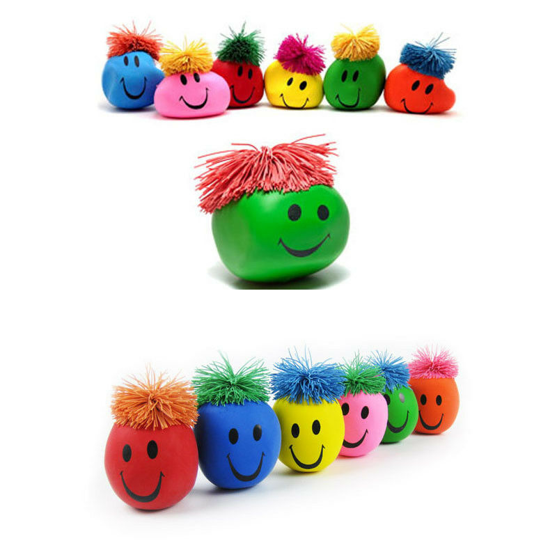 Moody Face Carton Phone Straps Slow Rising Soft Stress Reliever To