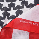 Handkerchief / Bandana for Head Hair US Flag Design
