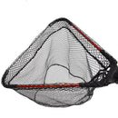 Portable Fishing Landing Net Folding Handle Triangle Frames Aluminum Alloy Sport