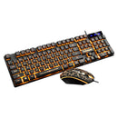 KM320 USB Wired Mechanical Feeling Gaming Backlight Keyboard Mouse Combo