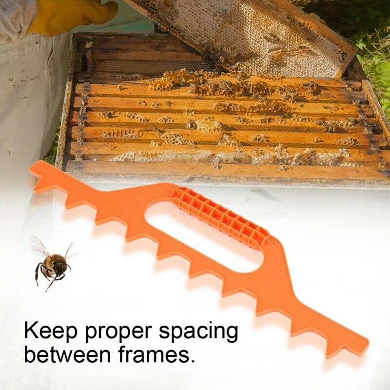 9 Frame Hive Spacer Bee Hive Frame Spacing Tool Beekeeping Equipment Plasti