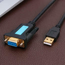 CableDeconn C0407 USB to RS232 Male to Female PL-2303 2m Converter Cable