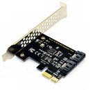PCI Express SATA 3 Controller Card, 2 Port PCIe SATA III 6GB/s Internal Ada