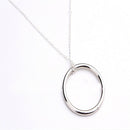 Fancy Magic Ring and Chain Cool Magic Trick Props Metal On Chain T8D5 D3F3 D0N4