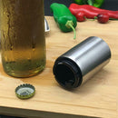 Stainless Steel Automatic Bottle Opener Bar Kitchen Beer Wine Opening Tools A
