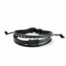 Multilayer Bracelet Men Casual Fashion Braided Leather Bracelets For Women  Y1X7