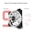 Jonsbo FR-701 34 RGB LED Light Cooling Fan Cooler PC Case Chassis Heatsink Fan
