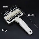 Pizza Pastry Roller Pin Baking Cookie Biscuit Dough Pie Holes Puncher ToolB Bj