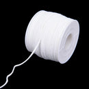 61m x 2.5mm Spool of Cotton Square Braid Candle Wicks Core For Candle Making -Q