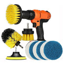 11 Pcs Power Scrubber Brush Drill Brush Clean For Bathroom Surfaces Tub Sho