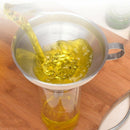 Stainless Steel Kitchen Funnel with Detachable Filter for Transporting Liqu W8B5