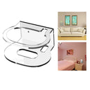 Compact Small Stable Wall Shelf Holder Acrylic For Google Nest Audio Bedroom
