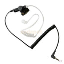 2x Micro Clear Acoustic Hollow Air Tube 3.5mm Anti-Radiation Earphone Earbud