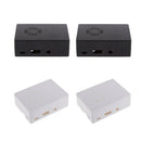 4Pcs Universal ABS Enclosure Shell Case Support Fan for Raspberry Pi B+/Pi 3