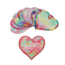 9Pack Love Heart Iron On Sewing Patch Badge DIY Jeans Motif Applique Bulk