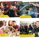 Alcohol Tester Breathalyzer Digital Breath Alcohol Tester Display in Large