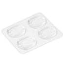 4pcs/set Snare Drum Mute Pad Drum Damper Transparent Instrument Accessories