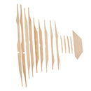 24pcs/set Guitar Brace Wood Kit Spruce for Acoustic Guitar Luthier Maker