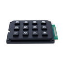 4 X 3 Matrix Keyboard Keypad Module with 12 Keys 43 Plastic Keys Switch for I2E1