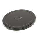 Portable 72mm UV CPL Filter Case Lens Cover Stack Storage Cap Metal Box - Black,