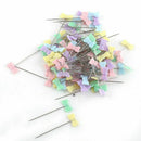 100pcs/bag Pins Mixed Colors Sewing Patchwork Pins Flower Head Pins Sewing