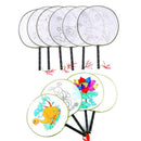 1Pc Kids DIY drawing toys craft hand fan children creative painting toys ME