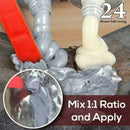 Industrial Heat Resistance Cold Weld Metal Repair Paste Pipe Casting New Ag D4O6