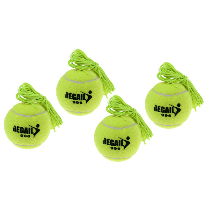 4pcs Home Tennis Training Ball Single Self-practice Ball on